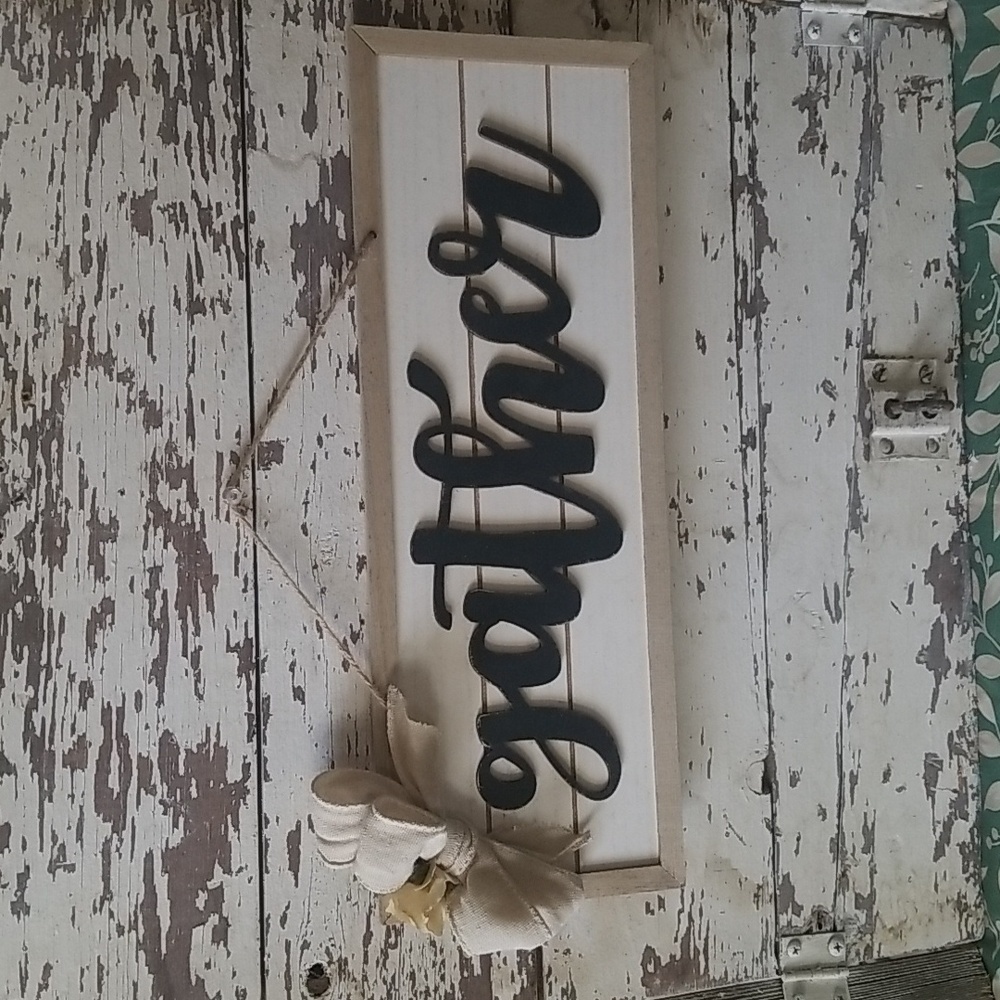 Farmhouse Wood Gather Sign